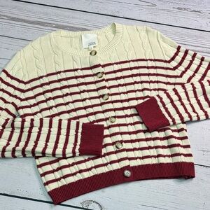 Women’s SUNDAY EDITION Cable Knit Cardigan Size L